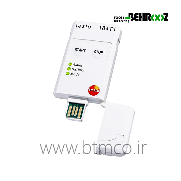 ترموگراف دما و رطوبت USB تستو مدل TESTO 184-T1