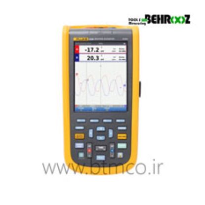 Fluke-124B-Industrial-ScopeMeter-Hand-Held-Oscilloscope
