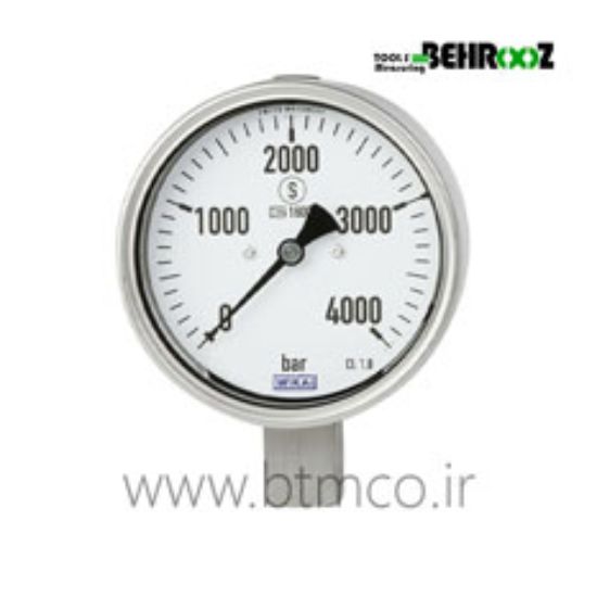 Bourdon-tube-pressure-gauge-Wika-PG23HP-P