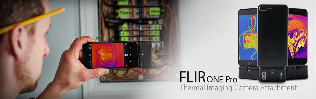 ترموویژن و دوربین حرارتی موبایلی فلیر وان پرو FLIR ONE Pro