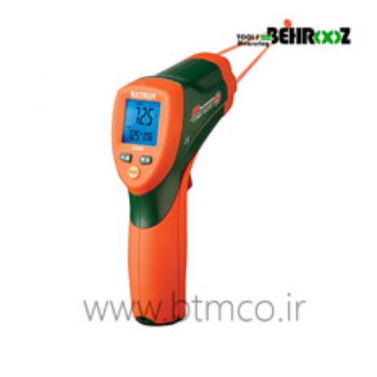 Dual-Laser-IR-Thermometer-with-Color-Alert-42509-Extech