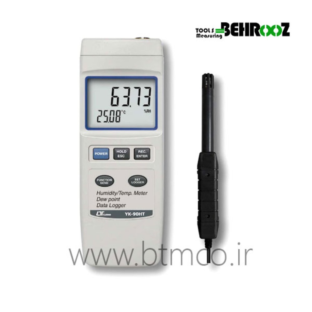 Lutron-HUMIDITY-METER,-data-logger,-RS-232-YK-90HT