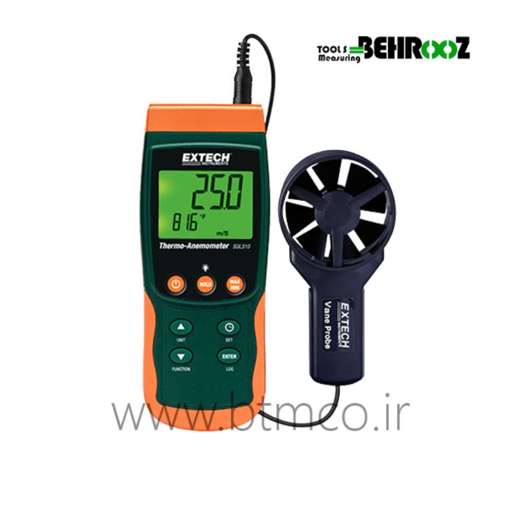 EXTECH-Thermo-AnemometerDatalogger-SDL310