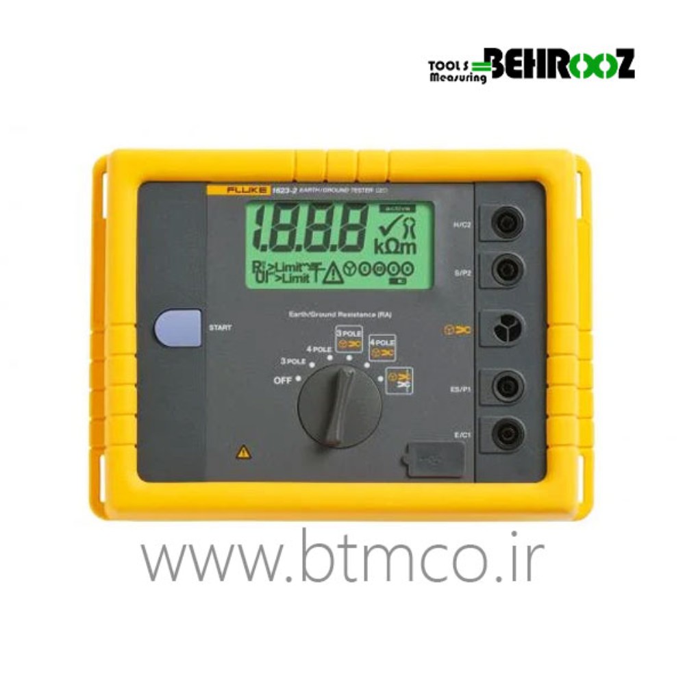 EARTH-TESTER-FLUKE-1623-2-KIT