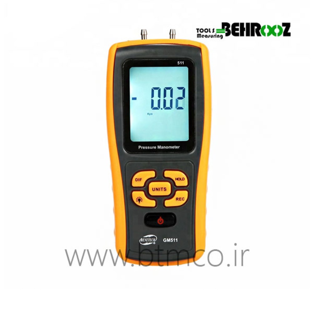 Manometer-GM511-BENETECH1
