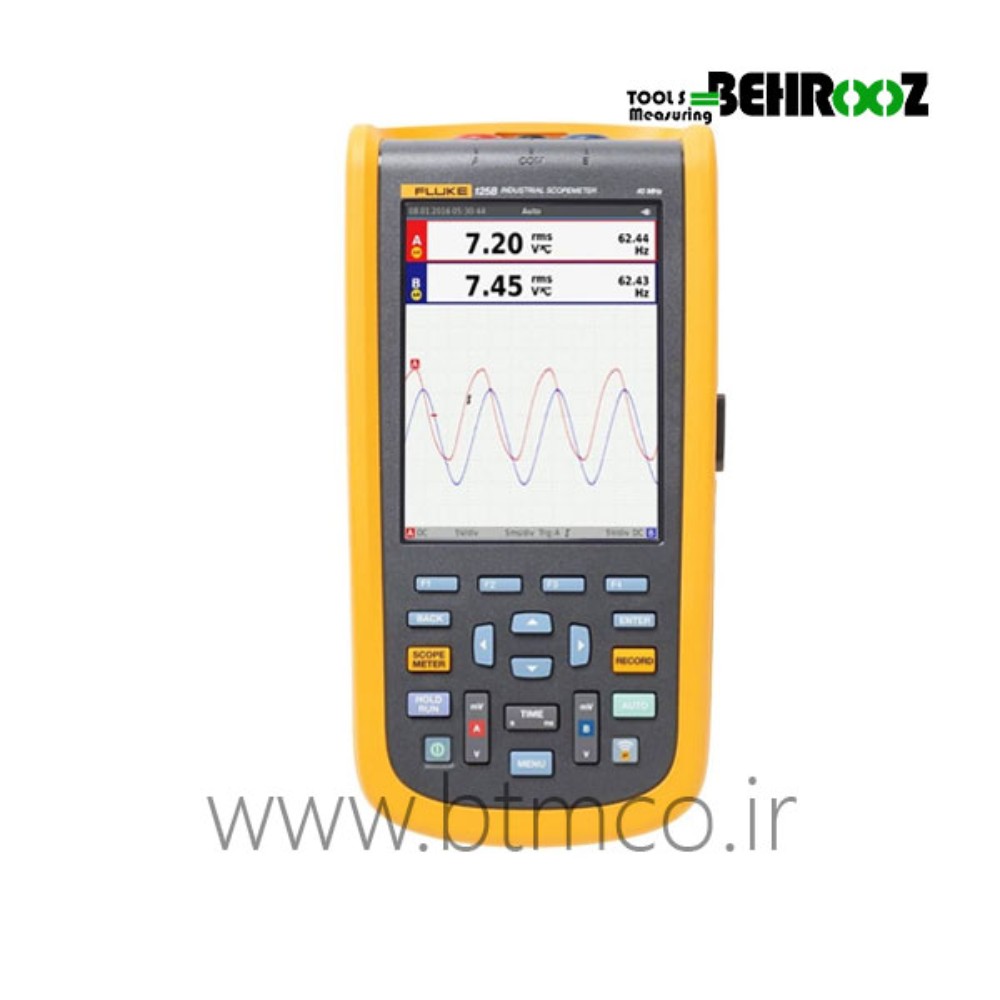 Industrial-ScopeMeter-handheld-Oscilloscope-125B-Fluke1