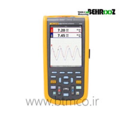 Industrial-ScopeMeter-handheld-Oscilloscope-125B-Fluke1