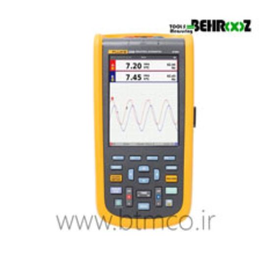 Industrial-ScopeMeter-handheld-Oscilloscope-125B-Fluke1
