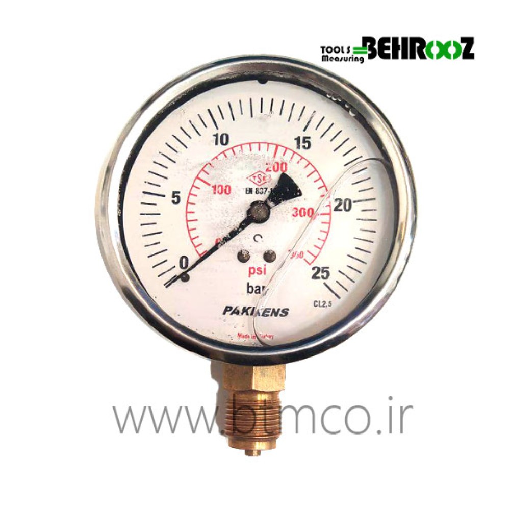 Pressure-Gauge-25-Bar-Pakkens