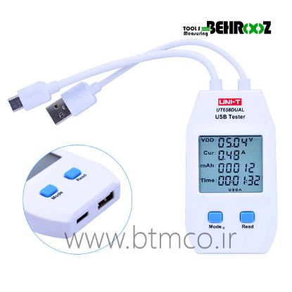 UNI-T-UT658DUAL-USB-Tester