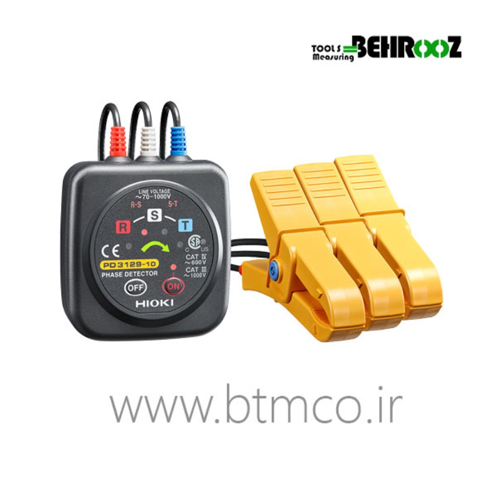 Hioki-3129-10-Non-Contact-Phase-Rotation-Meter