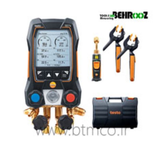 Testo-557s-Smart-Vacuum-Kit---Smart-Digital-Manifold-with-Wireless-Vacuum-and-Temperature-Probes