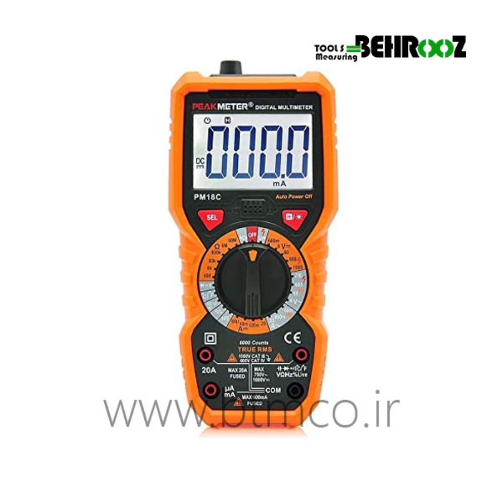 PEAKMETER-PM18C-Digital-Multimeter