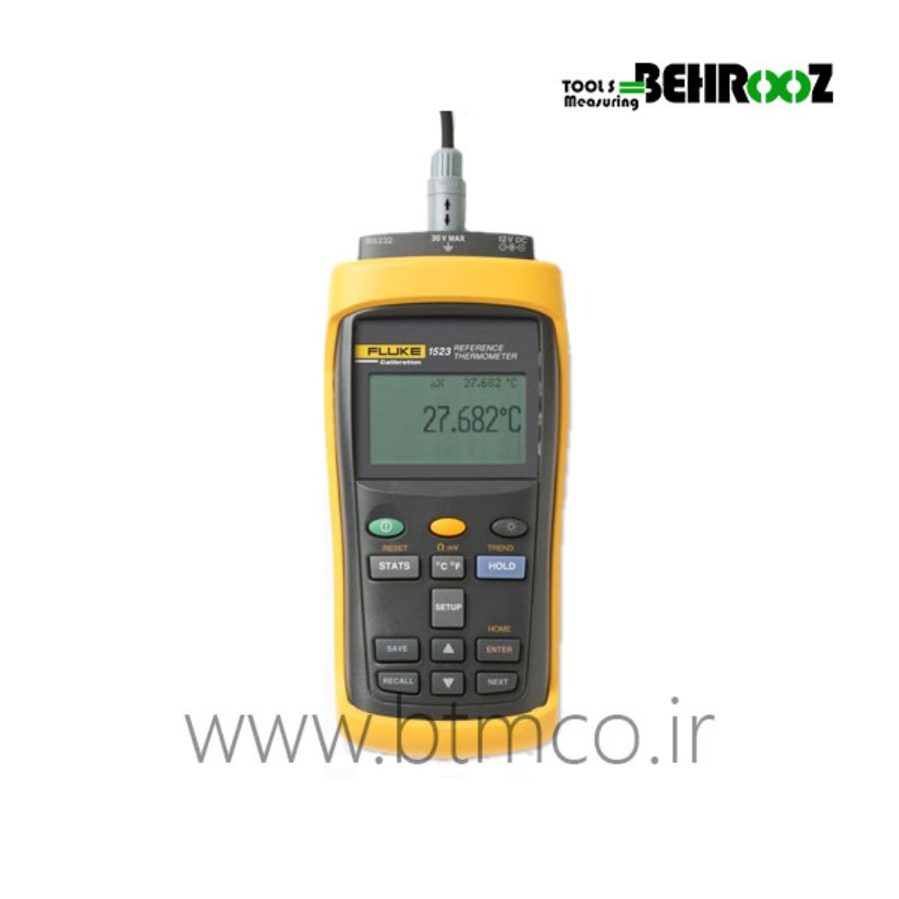 Fluke-Calibration-1523-Handheld-Thermometer-Readout