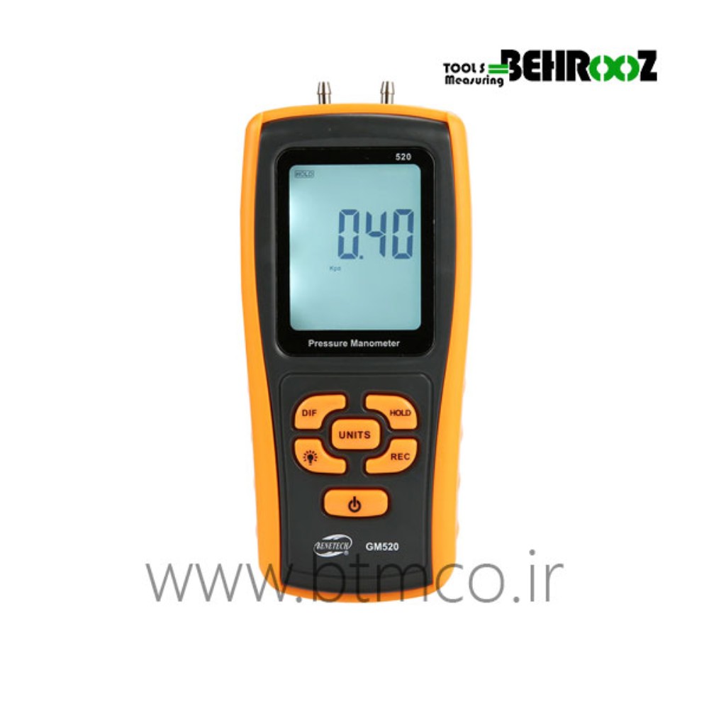 Bentech-GM520-Pressure-Manometer