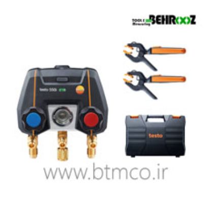 testo-550i-Smart-Kit---App-controlled-digital-manifold-with-wireless-clamp-temperature-probes-(NTC)