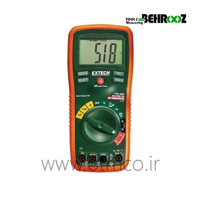 Extech-EX470A-True-RMS-Multimeter-and-Infrared-Thermometer