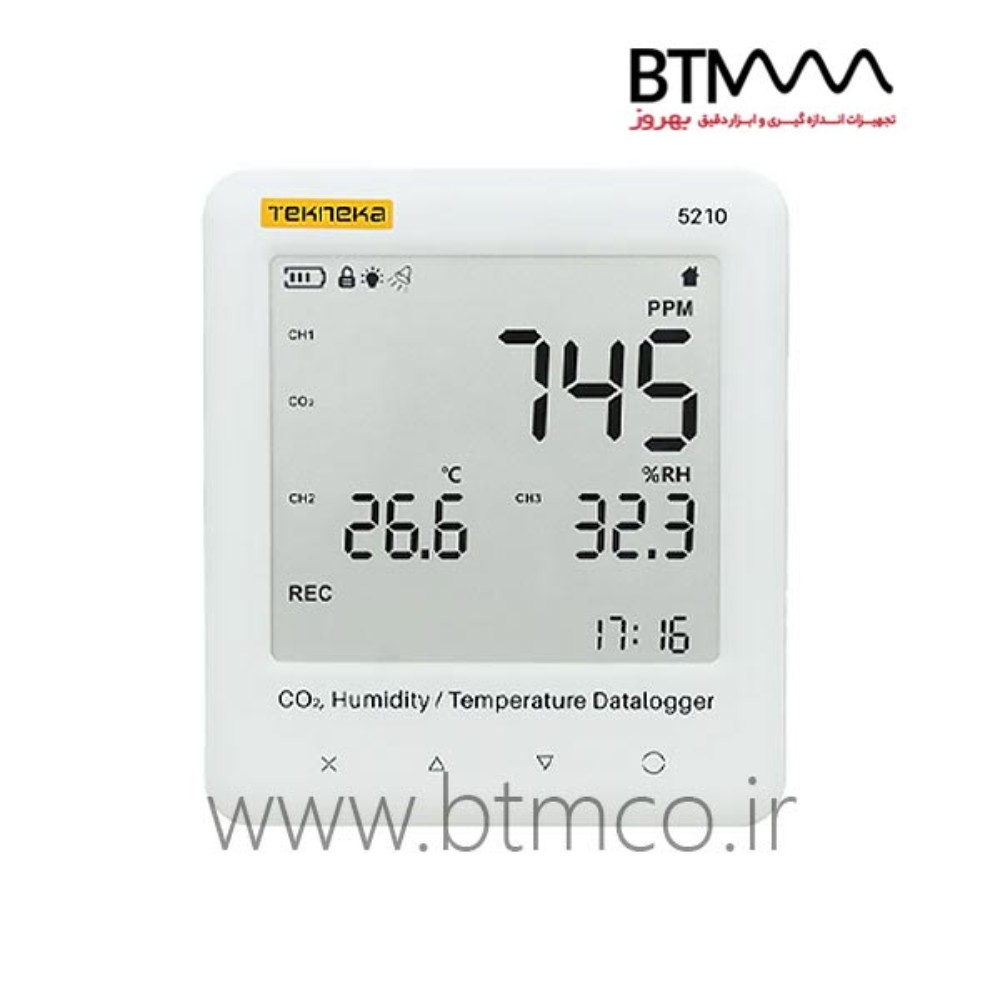 Tekneka-5210-CO2-Humidity-Temperature-Datalogger-00