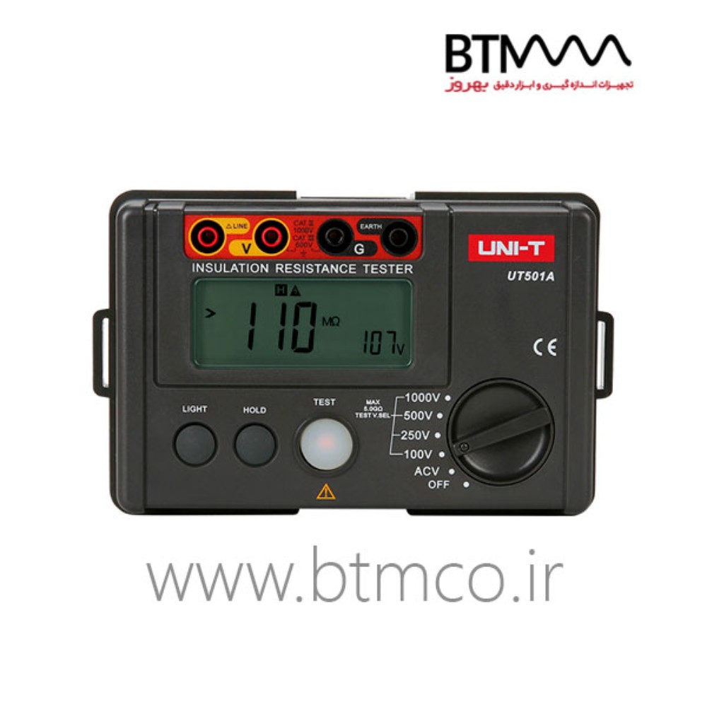 UniT-UT501A-Insulation-Resistance-Testers-btmco